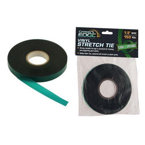 Pruning & Support - Grower's Edge Vinyl Stretch Tie 0.5 in x 150 ft - 849969019377- Gardin Warehouse