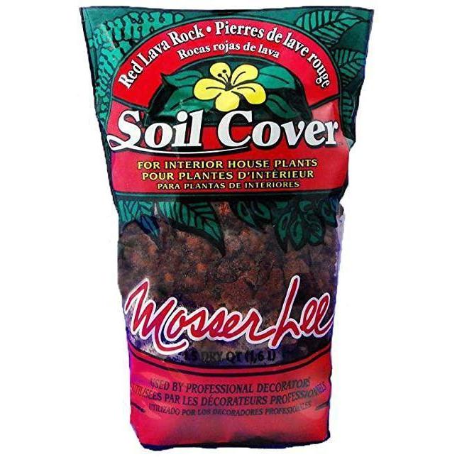 Soil, Media & Amendments - Mosser Lee ML1140 Red Lava Rock Soil Cover - 010367011403- Gardin Warehouse