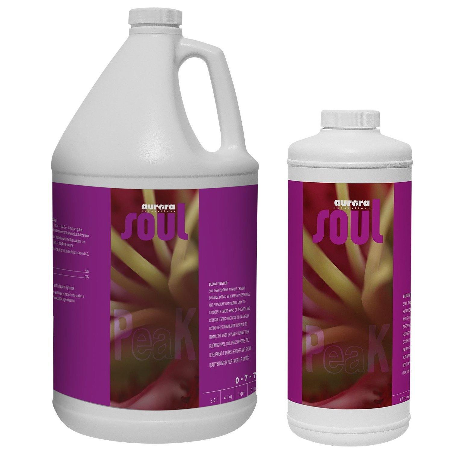 Nutrients, Additives & Solutions - PeaK by Soul 0-10-7 - 609728632915- Gardin Warehouse